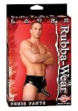 Rubba Wear Penis Pants, Black, One Size