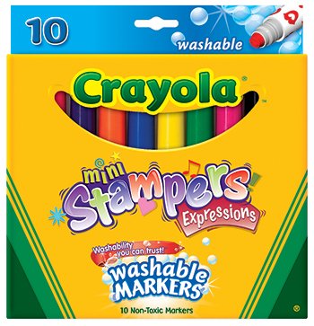 Crayola Expressions MiniStampers mini-stamp markers