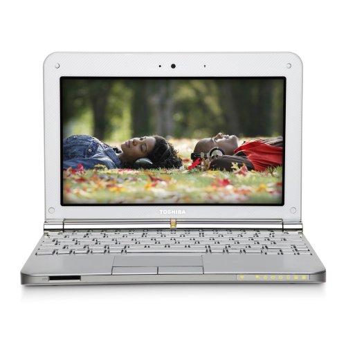 Toshiba Mini NB205-N325WH 10.1-Inch Frost White Netbook - 9 Hours of Battery Life (Windows 7 Starter)