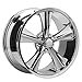 Rocket Racing MMR12-216540 Modern Muscle Booster Wheel, 5x4.50 BP