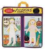 Enlarge toy image: Woodkins Cinderella Double Deluxe -  preschool activity for young kids
