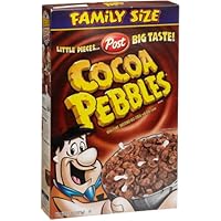 Cocoa Pebbles Cereal, 15-Ounce Boxes (Pack of 4)
