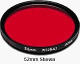 ProMaster 52mm Red 25 Filter for Black and White Photography