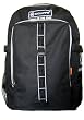 K-Cliffs Large Black Polyester Sporting Backpack/ School Backpack/ Outdoor Backpack