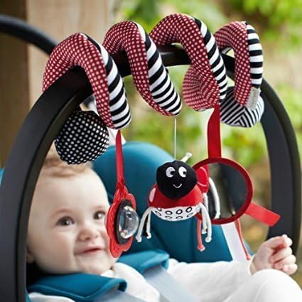 Baby Stroller Toy Cute Crib Spiral (Multiple Colors)