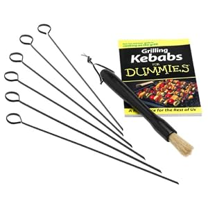 Charcoal Companion Grilling Kebabs For Dummies Set by 