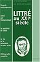 Littr� au XXIe si�cle : Le colloque du bicentenaire