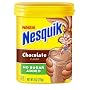 Nesquik Chocolate Powder, No Sugar Added, 8-Ounce Units (Pack of 4)