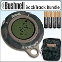 Bushnell 360055 GPS BackTrack Personal Locator Camo Bundle With Case and 4 AAA Batteries