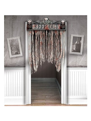 Puerta espeluznante Halloween