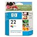 HP 22 Tri-color Inkjet Print Cartridge (C9352AN)