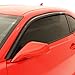 Auto Ventshade [AVS] Outside Mount Rain Guards For 1997 - 2004 Dodge Dakota, STANDARD CAB ONLY | Window Vent Visors, 2 pcs. - Smoke | 92438
