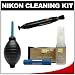 Nikon Cleaning Combo Kit: Nikon 3-Piece Lens Cleaning Kit + Nikon Lens Pen Cleaning System + Hurricane Air Blower for D4, D800, D7000, D5100, D3200, D3100, 1 V1, J1 Digital SLR Cameras, Lenses, Binoculars & Scopes