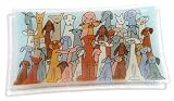 Peggy Karr 10-Inch Glass Dogs Tray