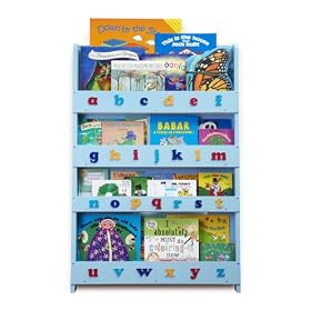 The Tidy Books Children's Bookcase (Blue, Lowercase)
