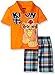 Disney Boys' 2 Piece Lion Guard Kion Polo Shirt with Plaid Short