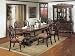 All new item 7pc Princess genuine wood and marble dining room set