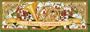 Saponificio Artigianale Fiorentino Happy Christmas French Horn & Holly Soap Set From Italy 3 X 5.25 Oz.