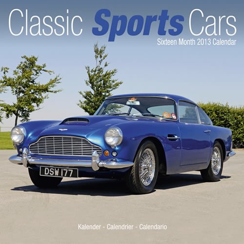 Classic Sports Cars 2013 Wall Calendar #30404-13