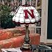 Nebraska Cornhuskers Desk Lamp - Tiffany Style NCAA College Athletics Fan Shop Sports Team Merchandise