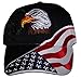 Red Earth Naturals USA Flag Hat - Embroidered American Flag & Eagle Baseball Cap with 100,000 Embroidery Stitches
