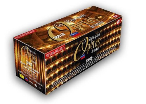 Les 50 Plus Grands Opéras du Monde (Coffret 100 CD)