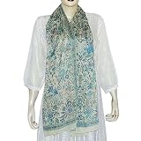Neck Scarves Crepe Silk Casual Accessories 20 X 68 inches