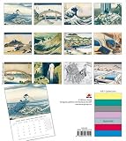 Hokusai Sound of Waves 2009 Easel Desk Calendar