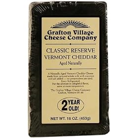 Grafton Village Extra Sharp Cheddar - Aged 2 Years - 1 lb by Grafton Village Cheese Company