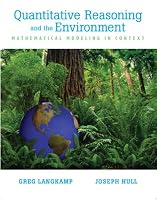 Quantitative Reasoning & the Environment