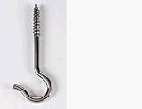 Rogar 9852 4 Inch Ceiling Hooks: Chrome Plated