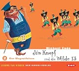 Jim Knopf und die Wilde 13 - Lesung f&uuml;r Kinder: Jim Knopf und die Wilde 13 - Teil 2: Der Magnetfelsen - CD - Michael Ende