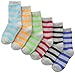 Country Kids Boys' Bold Stripe Organic Sock 6 Pairs