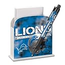 Detroit Lions Stationery Desk Caddy with Matching Ballpoint Grip Pen - NFL (12019-QUI)