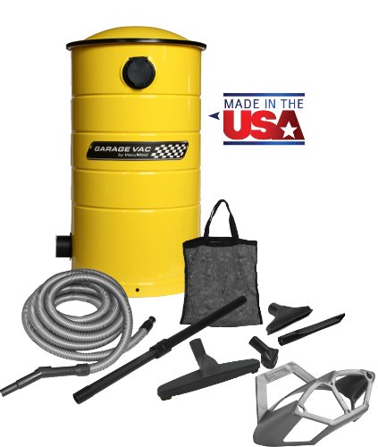 Images for VacuMaid GV50Y Wall Mounted Garage Utility Vacuum with 50 foot Hose, Tools and Blow Function