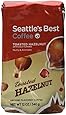 Seattle's Best Toasted Hazelnut Flavored Ground Coffee, 12-Ounce Bags (Pack of 3)