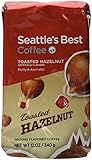 Seattle's Best Toasted Hazelnut Flavored Ground Coffee, 12-Ounce Bags (Pack of 3)