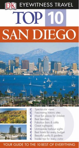 City Travel Guides Discounted  Books : San Diego (Eyewitness Top 10 Travel Guide)