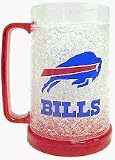 Buffalo Bills Plastic Crystal Freezer Mugs - Set of 4