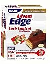 EAS AdvantEdge Carb Control Nutrition Bar, Chocolate Peanut Butter, 2.12-Ounce Bars in 4-Count Boxes (Pack of 3)