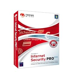 Trend Micro Internet Security Pro 2010 (3 PCs, 1 Jahr, Deutsch)