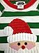 Mud Pie Baby Boys' Santa Lounge Set, Green Stripe, 12-18 Months