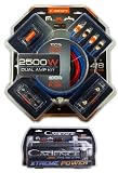 Package: Cadence FDA4+8K 4+8 Gauge Dual Amplifier Installation Kit + RCA cables + Distribution Block + Fused Block and More + Cadence Fxc2d 2 Farad Digital Power Capacitor