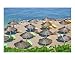 Beach Huts of Greece Scenic Photographic Poster Print by John Rizzuto III, 20x16