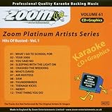Karaoke - Zoom Platinum Artists Series Vol.61: Hits of Busted Vol.1/+Graphics