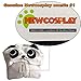 Wonderland Cheshire Cat Decal Vinyl Sticker Auto Car Truck Wall Laptop | White| 5.5