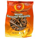 Ener-G Foods Wylde Sesame Seed Pretzels, 4-Ounce Bags (Pack of 24)