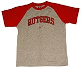 Rutgers Scarlet Knights Nike Short Sleeve Raglan Youth Tee