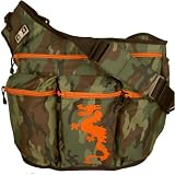 Diaper Dude Messenger Diaper Bag in Camouflage - Dragon