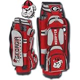 University of Georgia Bulldogs Brighton Golf Cart Bag by Datrek - Red / Silver